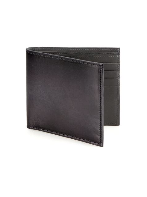 saks wallets men's